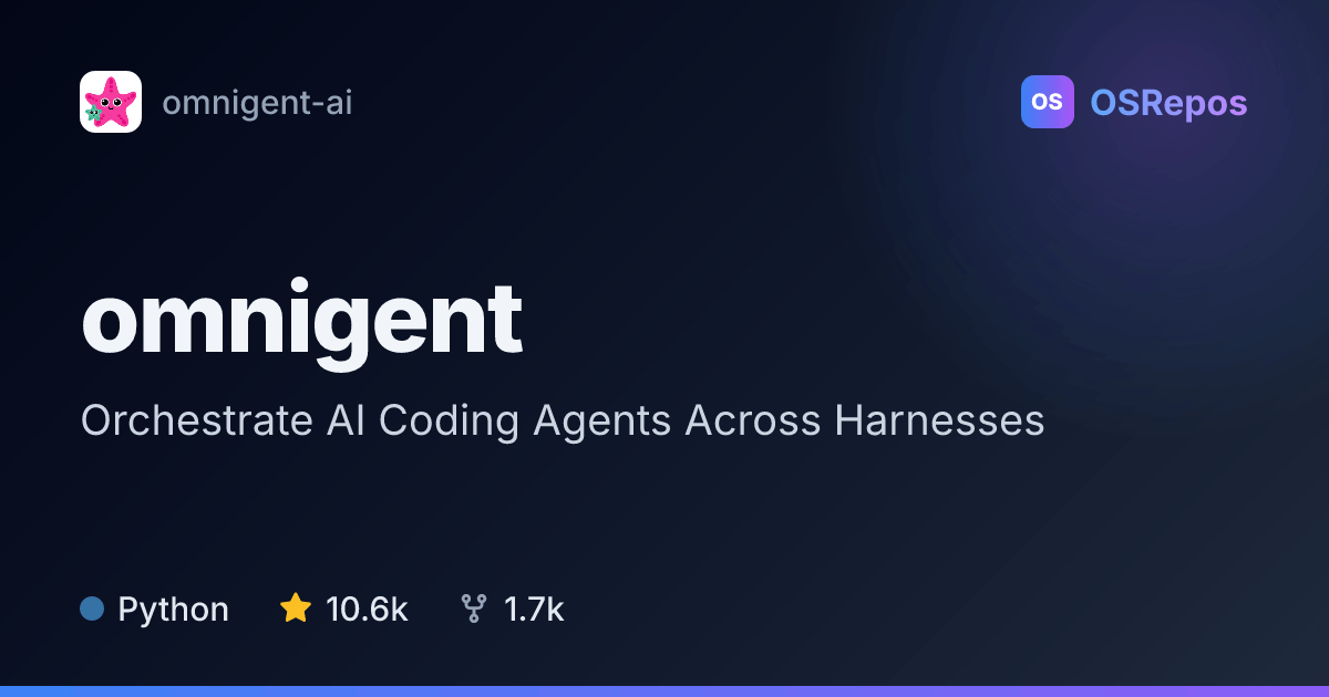 omnigent: Orchestrate AI Coding Agents Across Harnesses