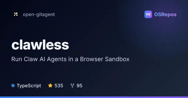 clawless: Run Claw AI Agents in a Browser Sandbox