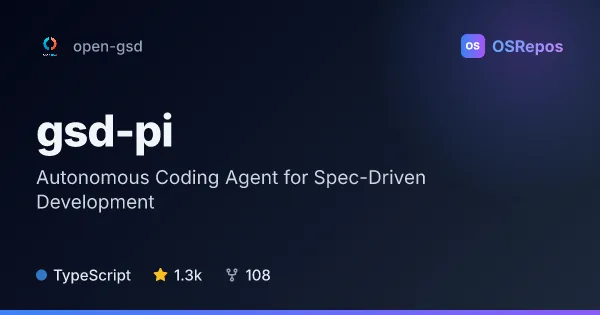 GSD Pi: Autonomous Coding Agent for Spec-Driven Development