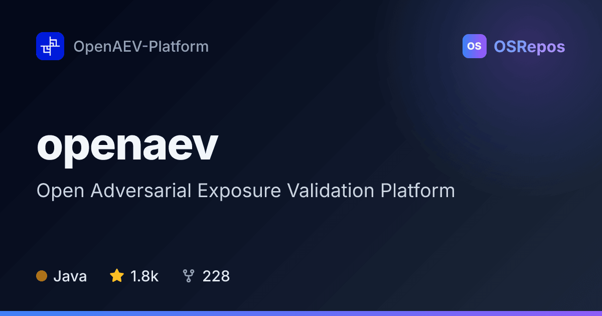 openaev: Plan and Run Cyber Adversary Simulations