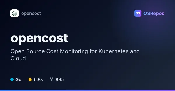 OpenCost: Open Source Cost Monitoring for Kubernetes and Cloud