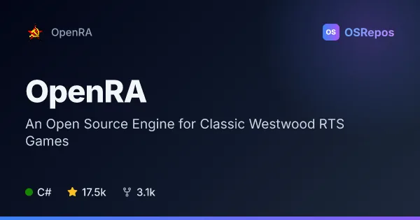 OpenRA: Play and Mod Classic Westwood RTS Games