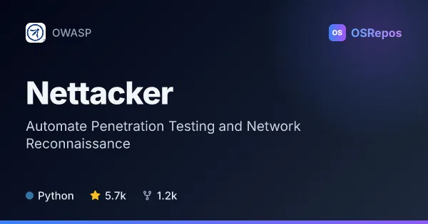 Nettacker: Automate Penetration Testing and Network Reconnaissance