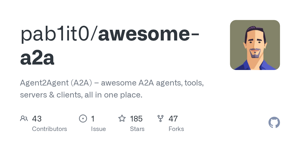 awesome-a2a: A Curated List of Agent2Agent (A2A) Resources