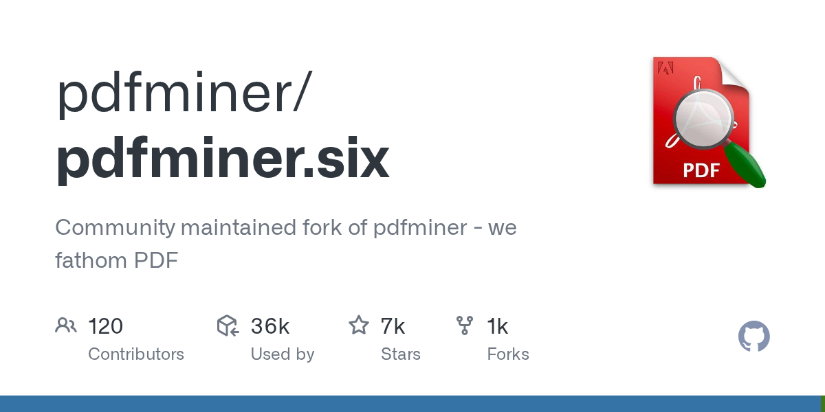pdfminer.six: Advanced PDF Parsing and Data Extraction in Python