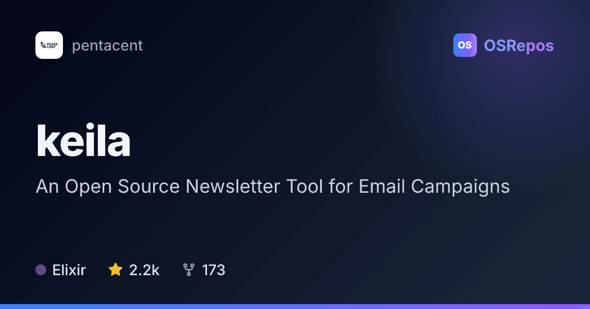 Keila: An Open Source Newsletter Tool for Email Campaigns