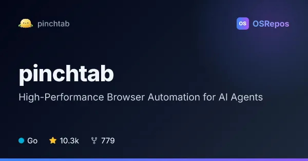 pinchtab: Control Chrome for AI Agents