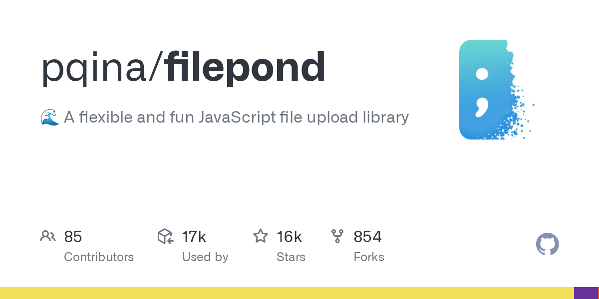 FilePond: A Flexible JavaScript Library for Seamless File Uploads