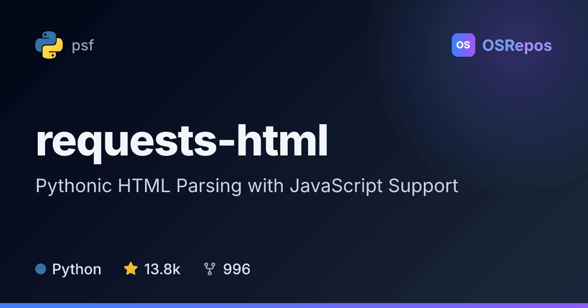 requests-html: Fetch and Parse HTML in Python