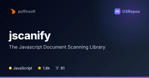 jscanify: Detect and Straighten Paper in Images