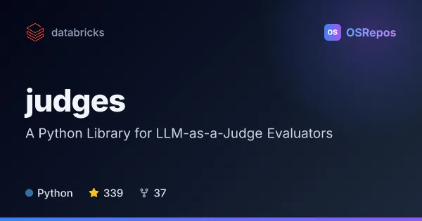 judges: Evaluate LLM Outputs with Reusable AI Judges