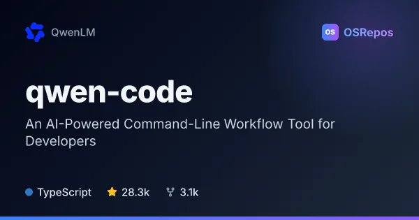 Qwen Code: An AI-Powered Command-Line Workflow Tool for Developers