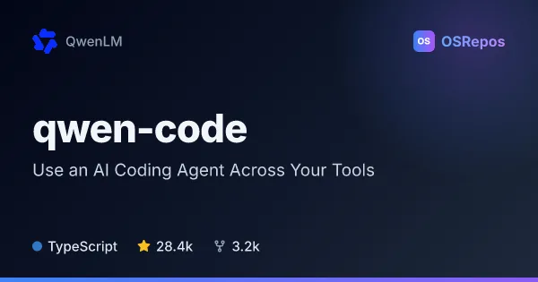 qwen-code: Use an AI Coding Agent Across Your Tools