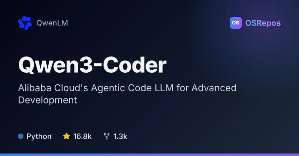 Qwen3-Coder: Alibaba Cloud's Agentic Code LLM for Advanced Development
