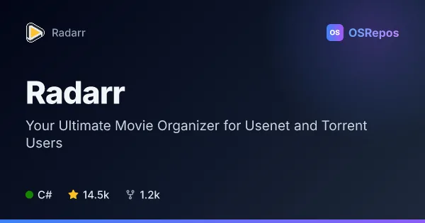 Radarr: Organize and Manage Movie Downloads