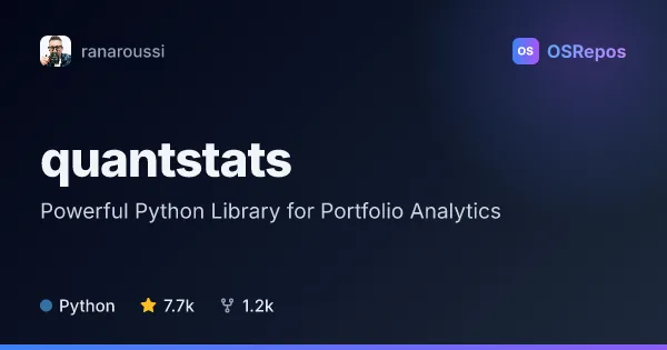 QuantStats: Powerful Python Library for Portfolio Analytics