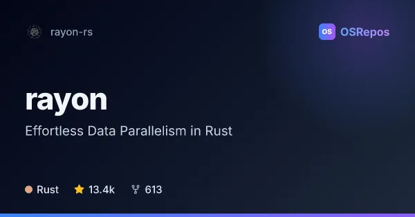 rayon: Parallelize Rust Computations Safely