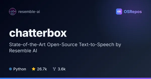 chatterbox: Generate Speech from Text with Voice Cloning