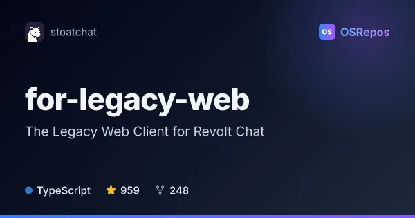 For-Legacy-Web: The Legacy Web Client for Revolt Chat
