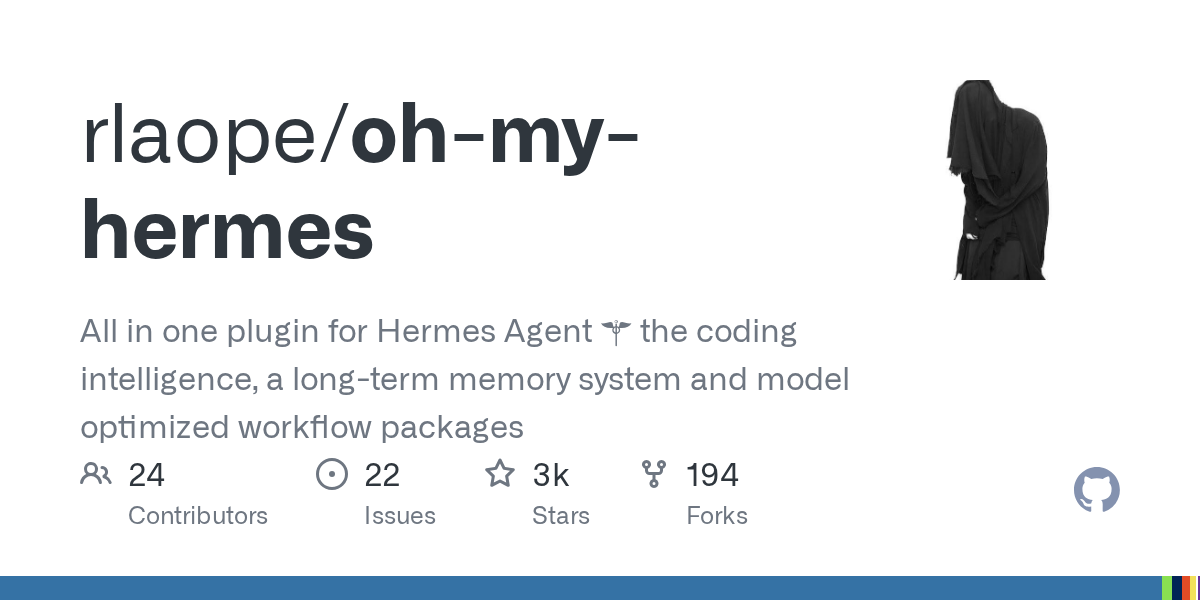 oh-my-hermes: Enhance Hermes Agent with Advanced AI Workflow and Memory