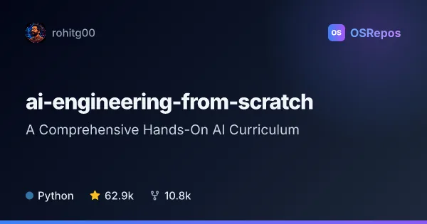 ai-engineering-from-scratch: Learn AI by Building It