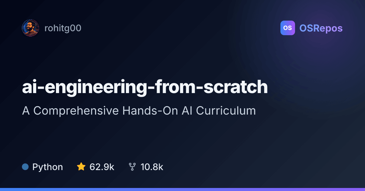 ai-engineering-from-scratch: Learn AI by Building It