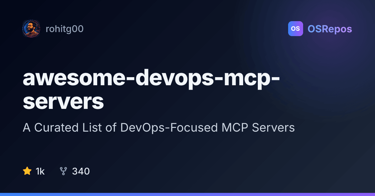 awesome-devops-mcp-servers: Discover DevOps MCP Servers