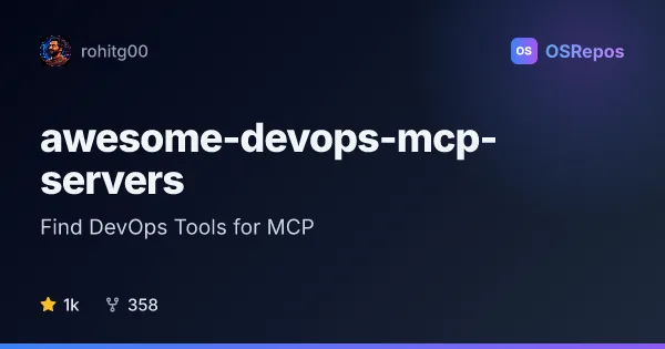 awesome-devops-mcp-servers: Find DevOps Tools for MCP