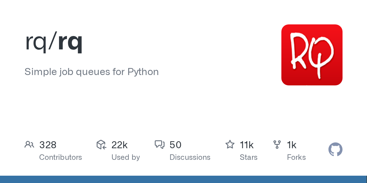 RQ: Simple Job Queues for Python with Redis/Valkey