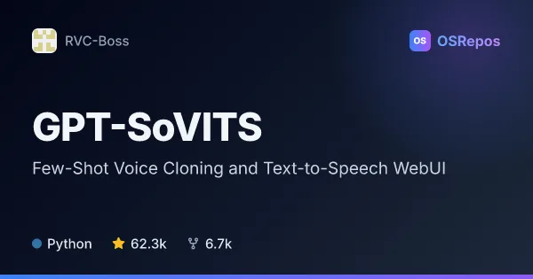 GPT-SoVITS: Clone Voices and Generate Speech from Text