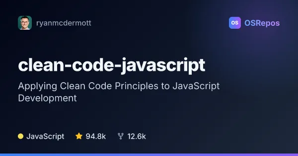 clean-code-javascript: Applying Clean Code Principles to JavaScript Development