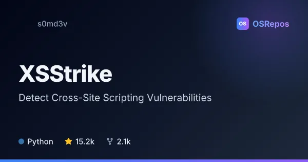 XSStrike: Detect Cross-Site Scripting Vulnerabilities