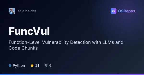 FuncVul: Detect Vulnerabilities in Code Functions