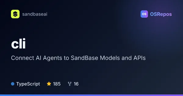 cli: Connect AI Agents to SandBase Models and APIs
