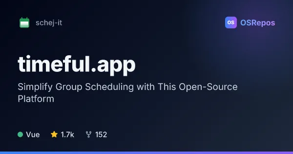 Timeful.app: Simplify Group Scheduling with This Open-Source Platform