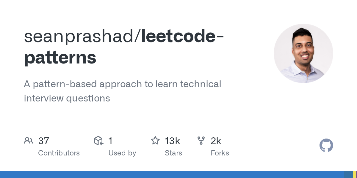 Leetcode Patterns: A Pattern-Based Approach to Technical Interview Prep