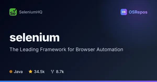 Selenium: The Leading Framework for Browser Automation
