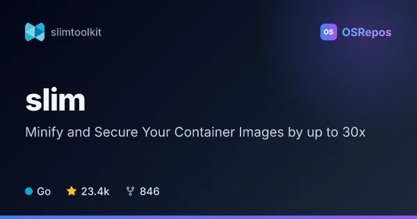 slim: Analyze and Minify Container Images