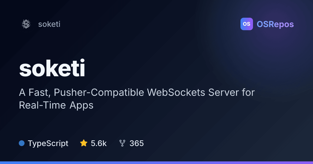 soketi: Run a Pusher-Compatible WebSocket Server