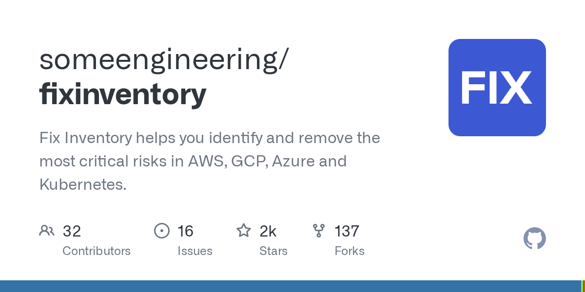 Fix Inventory: Open-Source Cloud Security Posture Management for Multi-Cloud