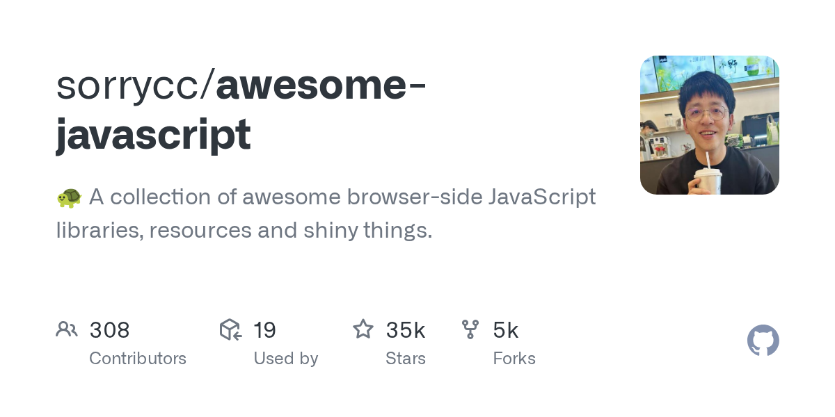 awesome-javascript: A Curated Collection of Essential JS Resources