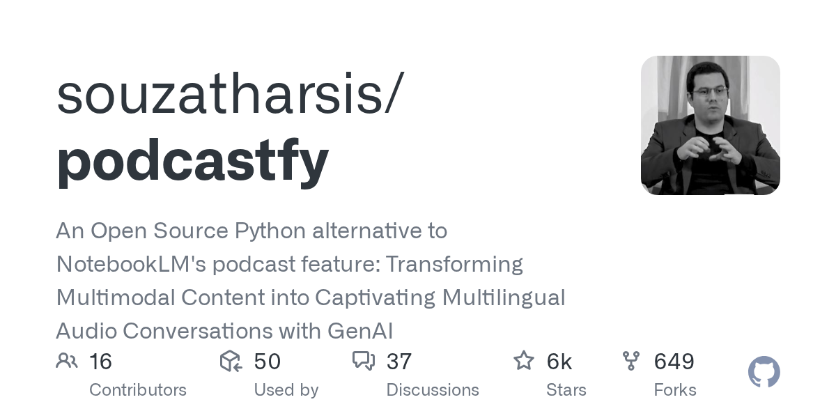 Podcastfy: Transform Multimodal Content into AI-Generated Multilingual Podcasts