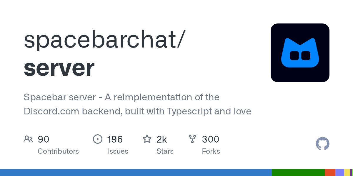 Spacebar Server: A Discord Backend Re-implementation in TypeScript