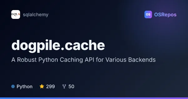 dogpile.cache: A Robust Python Caching API for Various Backends