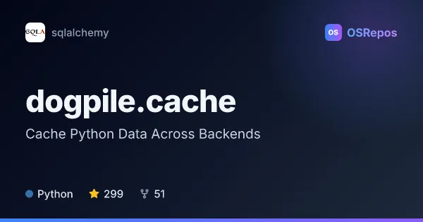 dogpile.cache: Cache Python Data Across Backends