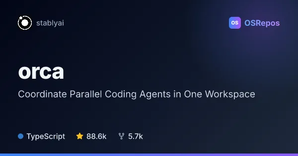 orca: Coordinate Parallel Coding Agents in One Workspace