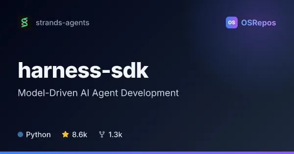 harness-sdk: Build and Run AI Agents in Python and TypeScript
