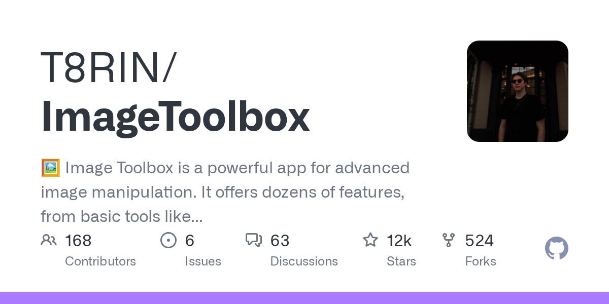 ImageToolbox: Advanced Image Manipulation and Editing for Android