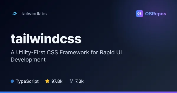 Tailwind CSS: A Utility-First CSS Framework for Rapid UI Development