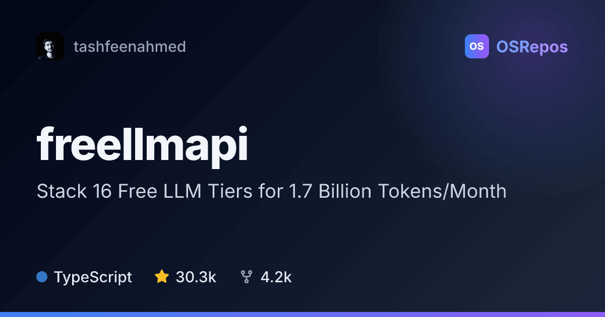 freellmapi: Route LLM Requests Through One API